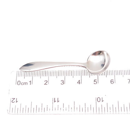 Watson 925 Sterling Silver Antique 1911 John Adams Salt & Spices Spoon