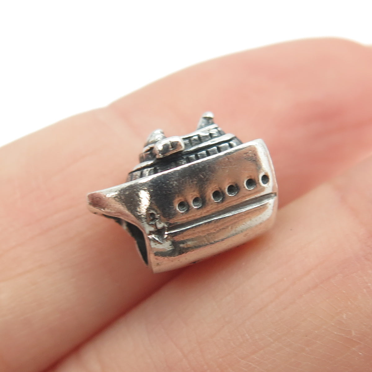 CHAMILIA 925 Sterling Silver Cruise Ship Bead Charm