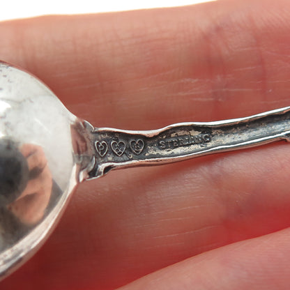 PAYE & BAKER 925 Sterling Silver Antique Casino Asbury Park NJ Coffee Spoon