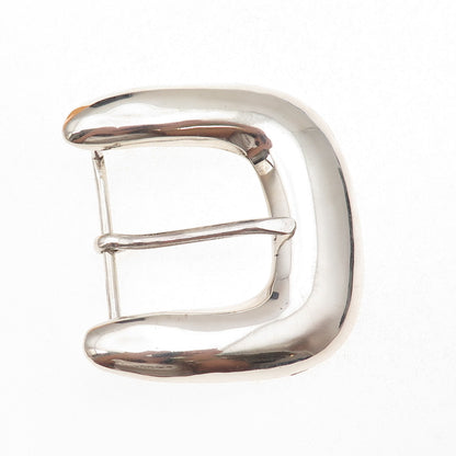 925 Sterling Silver Vintage Mexico Belt Buckle