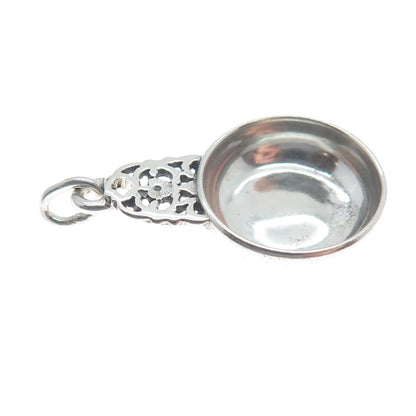 CINI 925 Sterling Silver Antique Art Deco Porringer Charm Pendant