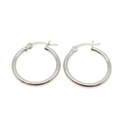 925 Sterling Silver Hoop Earrings