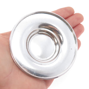 ASPREY 925 Sterling Silver Vintage 1994 England Individual Candle Plate Holder