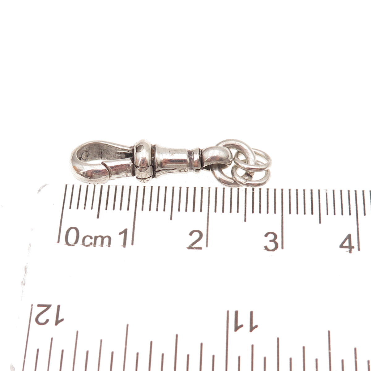 Samuel Smith Sterling Silver Antique 1902 Birmingham Bracelet / Necklace Lock