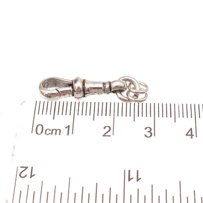 Samuel Smith Sterling Silver Antique 1902 Birmingham Bracelet / Necklace Lock