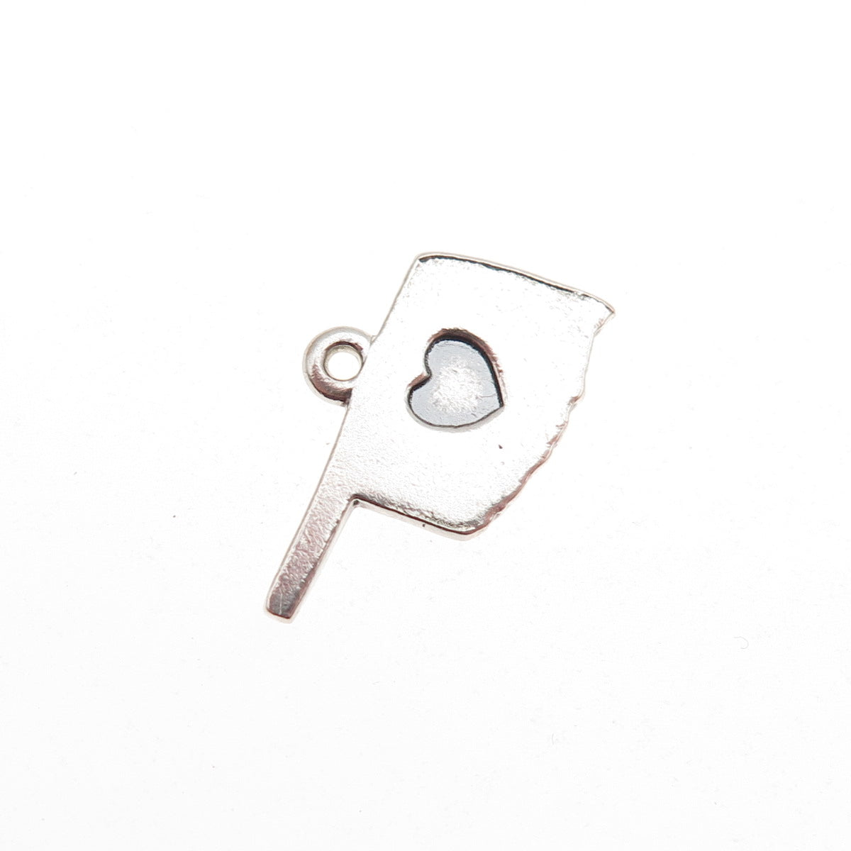 James Avery 925 Sterling Silver Vintage I Love Oklahoma Mini Charm Pendant