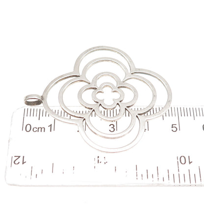 Heidi Klum 925 Sterling Silver Clover Pendant