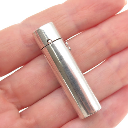 R. Blackinton & Co. 925 Sterling Silver Antique Art Deco Lipstick Case #9237
