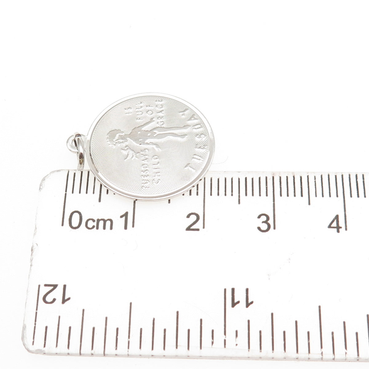 JAY POSON 925 Sterling Silver Vintage Tuesday's Child Charm Pendant