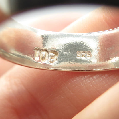 925 Sterling Silver Vintage Classic Band Ring Size 10.25
