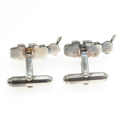 925 Sterling Silver Vintage ARG London Golf Club Cufflinks