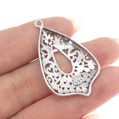 ATI 925 Sterling Silver Vintage Ornate Pendant