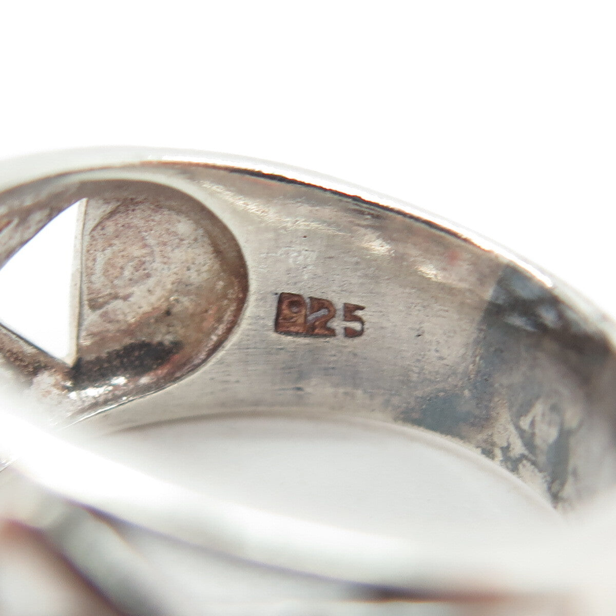 925 Sterling Silver Vintage Celtic Knot Ring Size 7