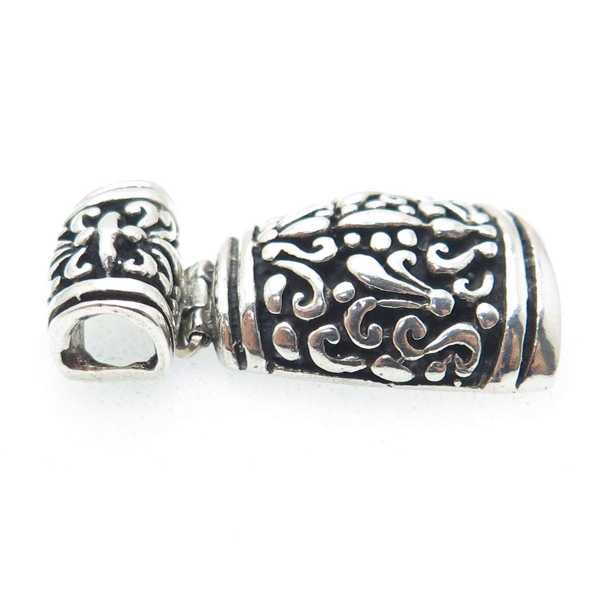 925 Sterling Silver Vintage Mexico Ethnic Pendant