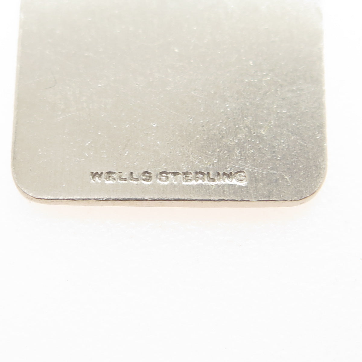 WELLS 925 Sterling Silver Vintage Class of 1968 Minimalist Charm Pendant