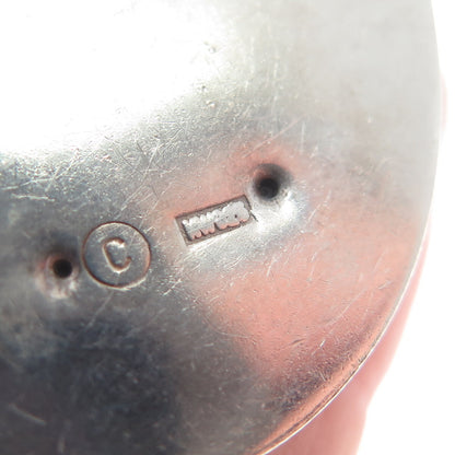 HENRYK WINOGRAD Sterling Silver Antique Lady Oxidized Pin Pendant (missing pin)