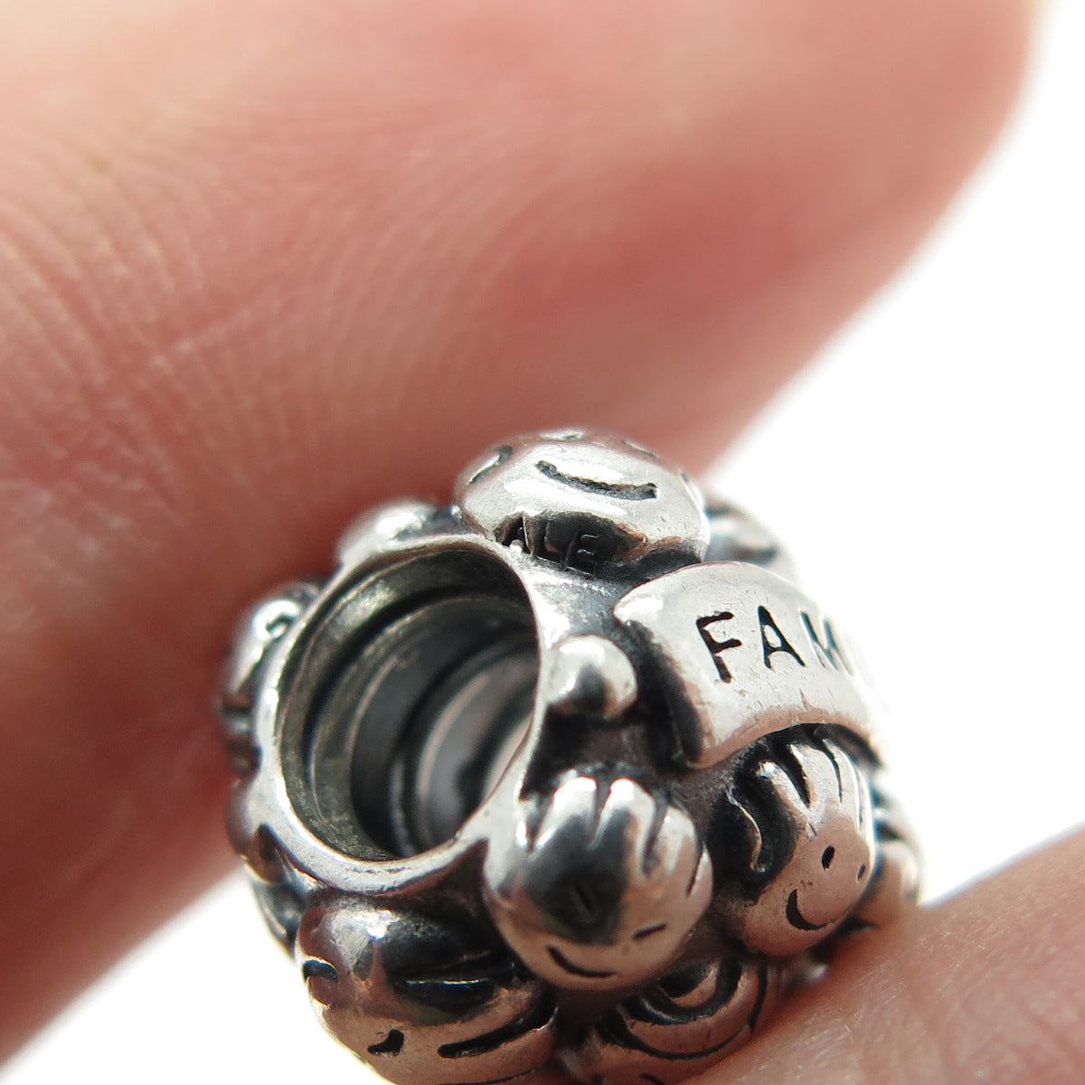 PANDORA 925 Sterling Silver Love & Family Bead Charm