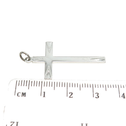 ANTAYA 925 Sterling Silver Vintage Cross Religious Charm Pendant