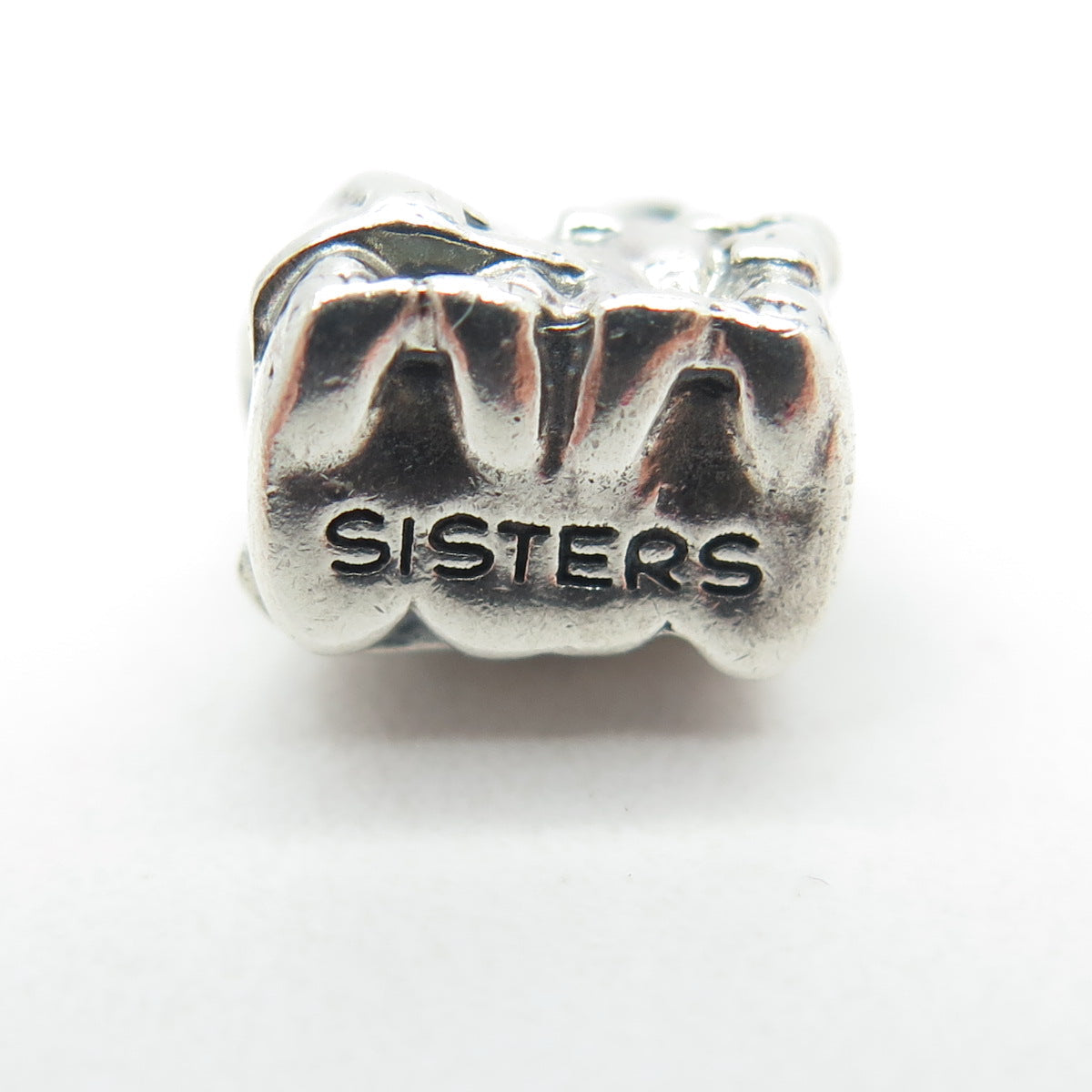 CHAMILIA 925 Sterling Silver Sisters Bead Charm