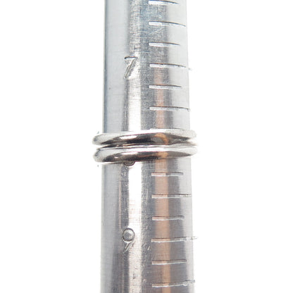 CHAPAL ZENRAY 925 Sterling Silver Vintage Love Mariner Knot Oxidized Ring Size 8