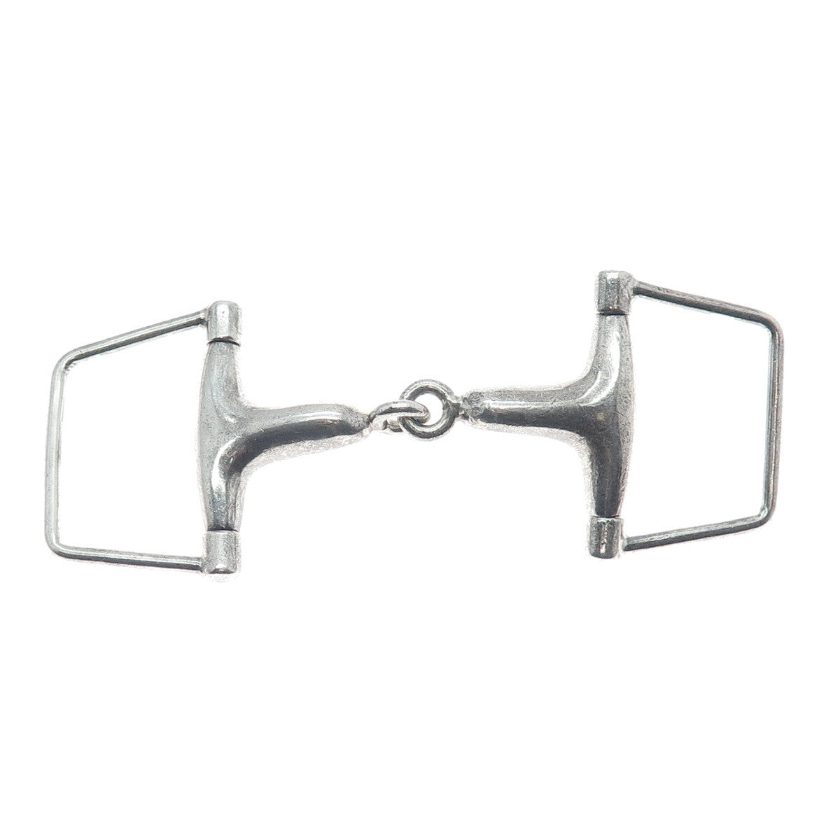 PAT AREIAS 925 Sterling Silver Vintage Snaffle Bit Belt Buckle