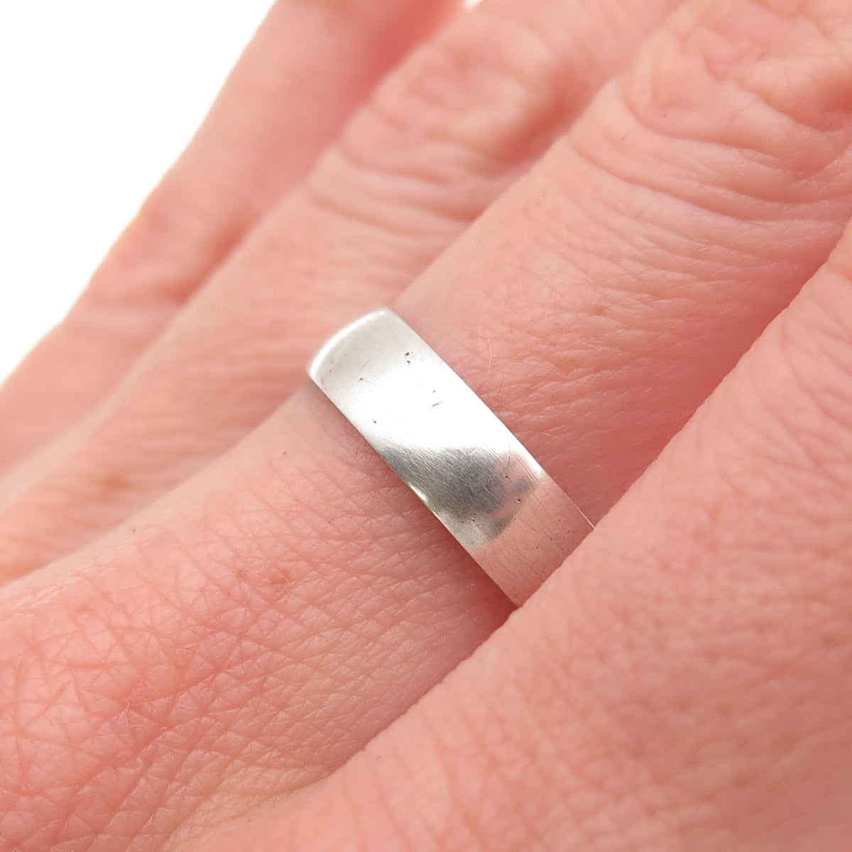900 Silver Antique 1944 US Washington Quarter Dollar Coin Band Ring Size 7