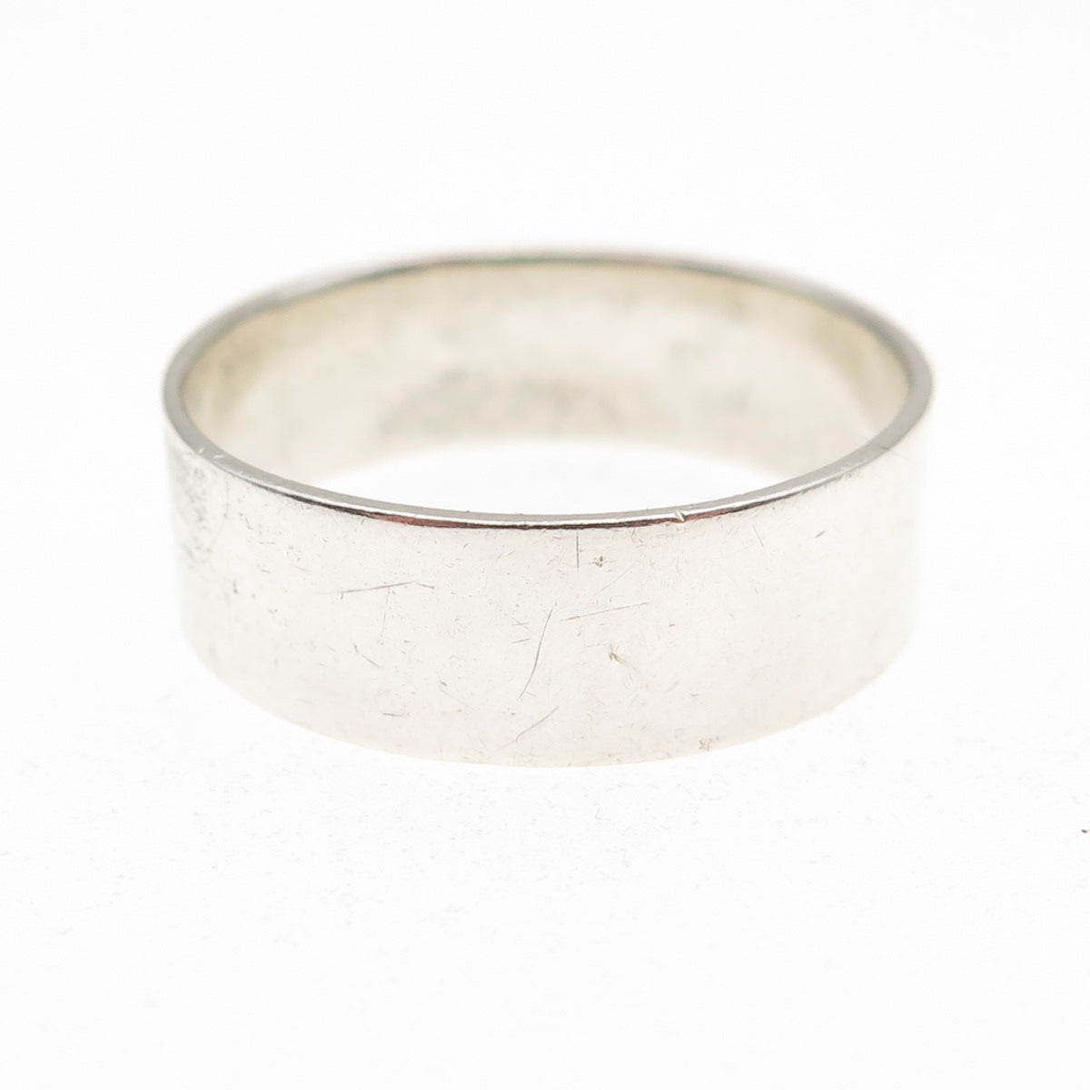 925 Sterling Silver Vintage Band Ring Size 11