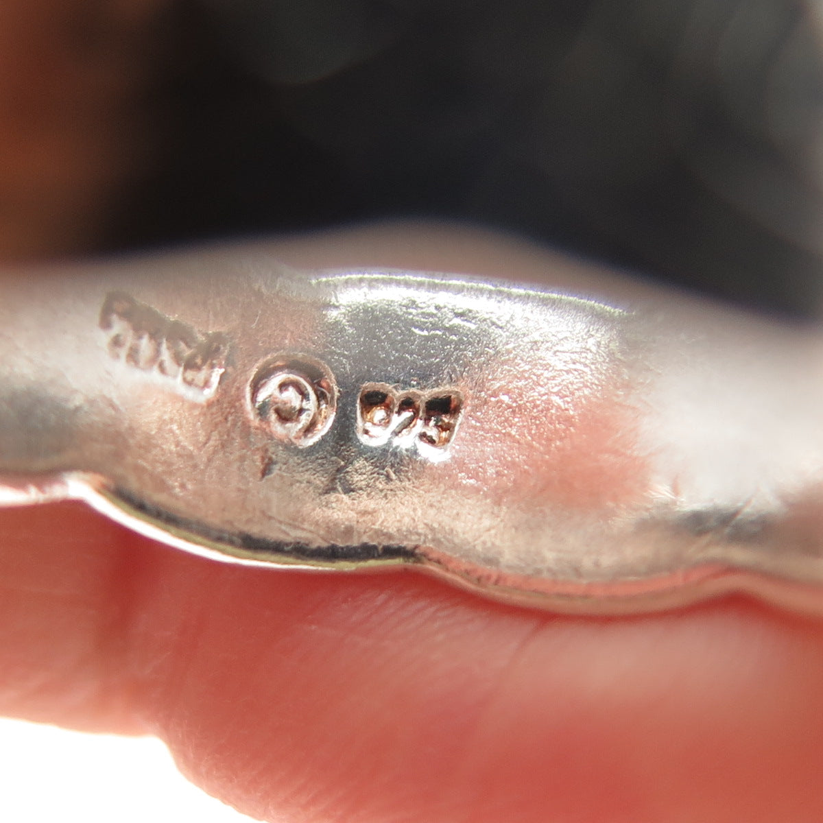 PETER STONE 925 Sterling Silver Vintage Celtic Knot Oxidized Band Ring Size 10.5