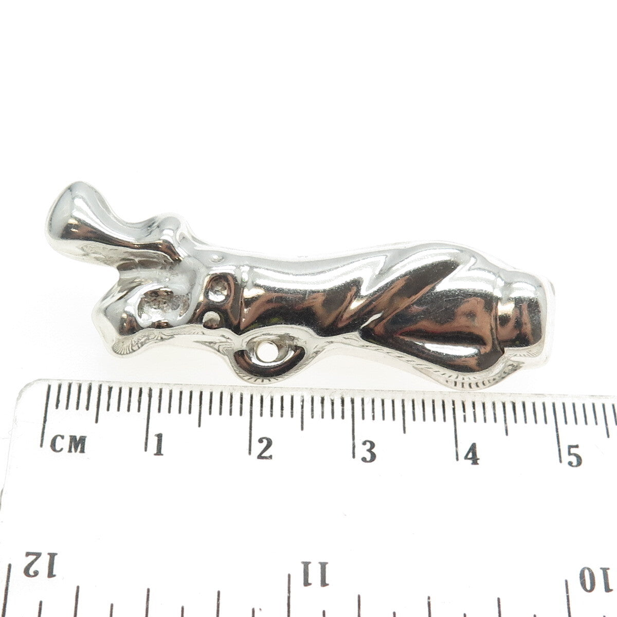 925 Sterling Silver Vintage Mexico Golf Club Pin Brooch