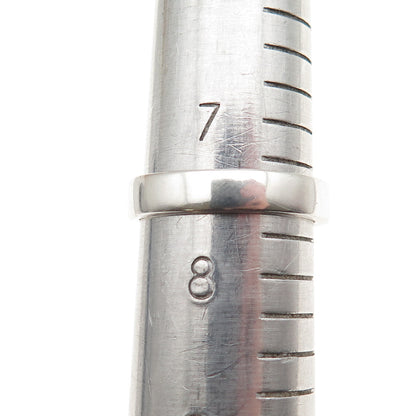 925 Sterling Silver Round-Cut C Z Cross Ring Size 7.5