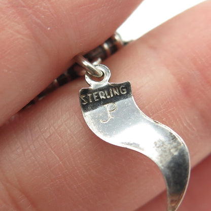 PACIFIC JEWELRY 925 Sterling Silver Vintage "Virginia Beach" Artillery Pendant