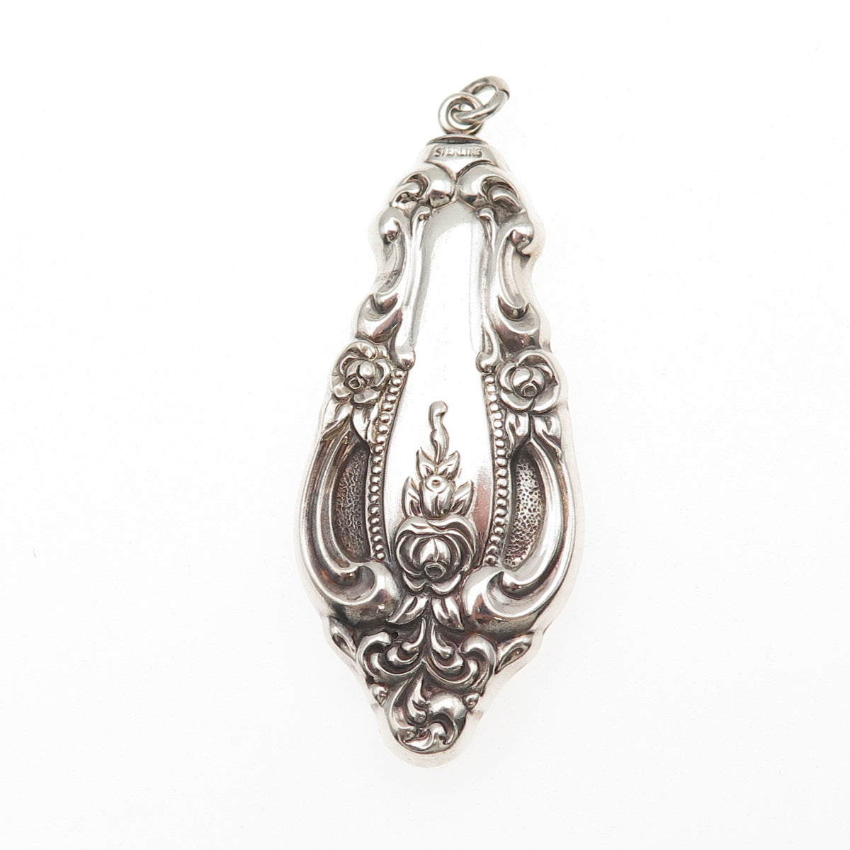Wallace 925 Sterling Silver Vintage 1973 Grand Victorian Charm Pendant