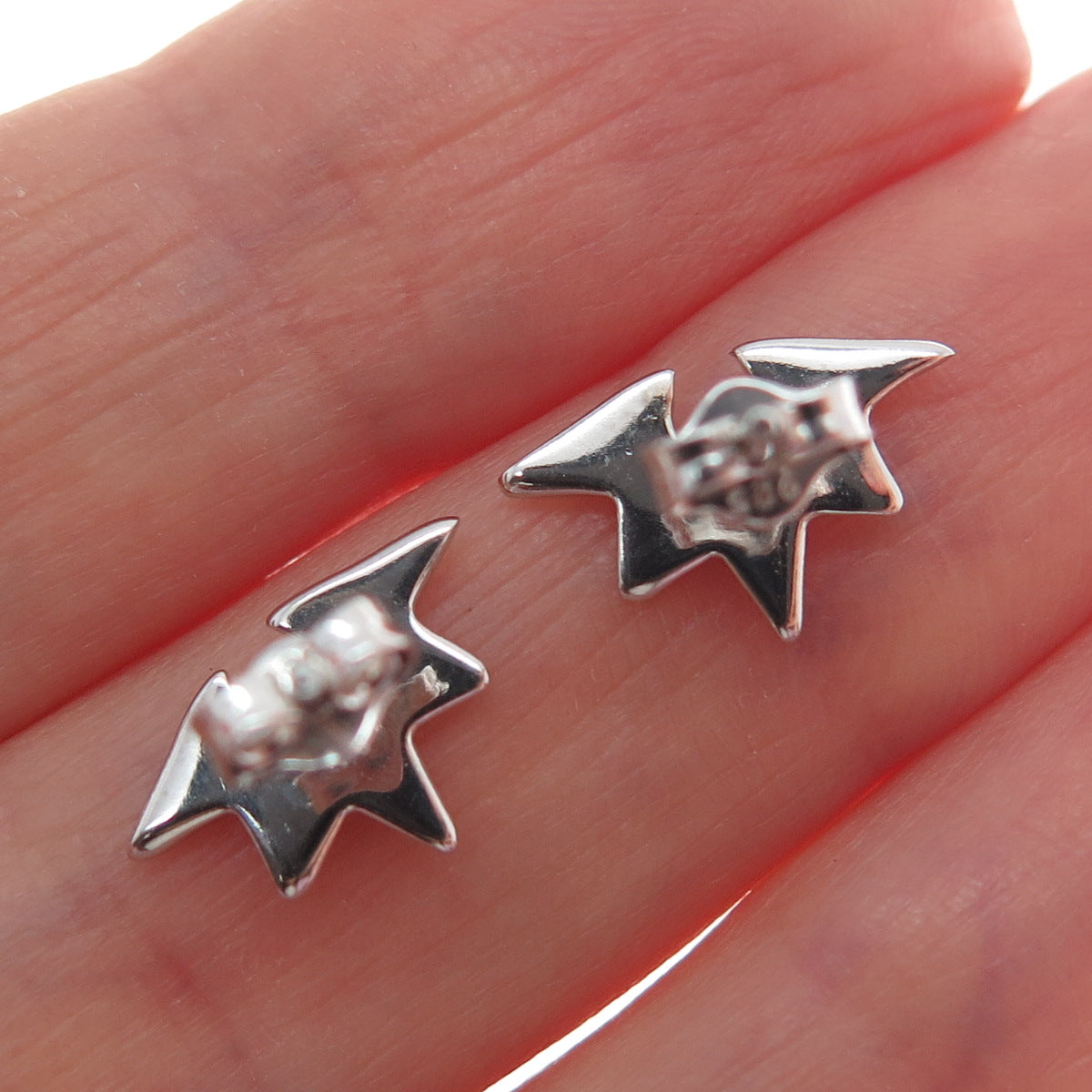 925 Sterling Silver Sunrise Stud Earrings