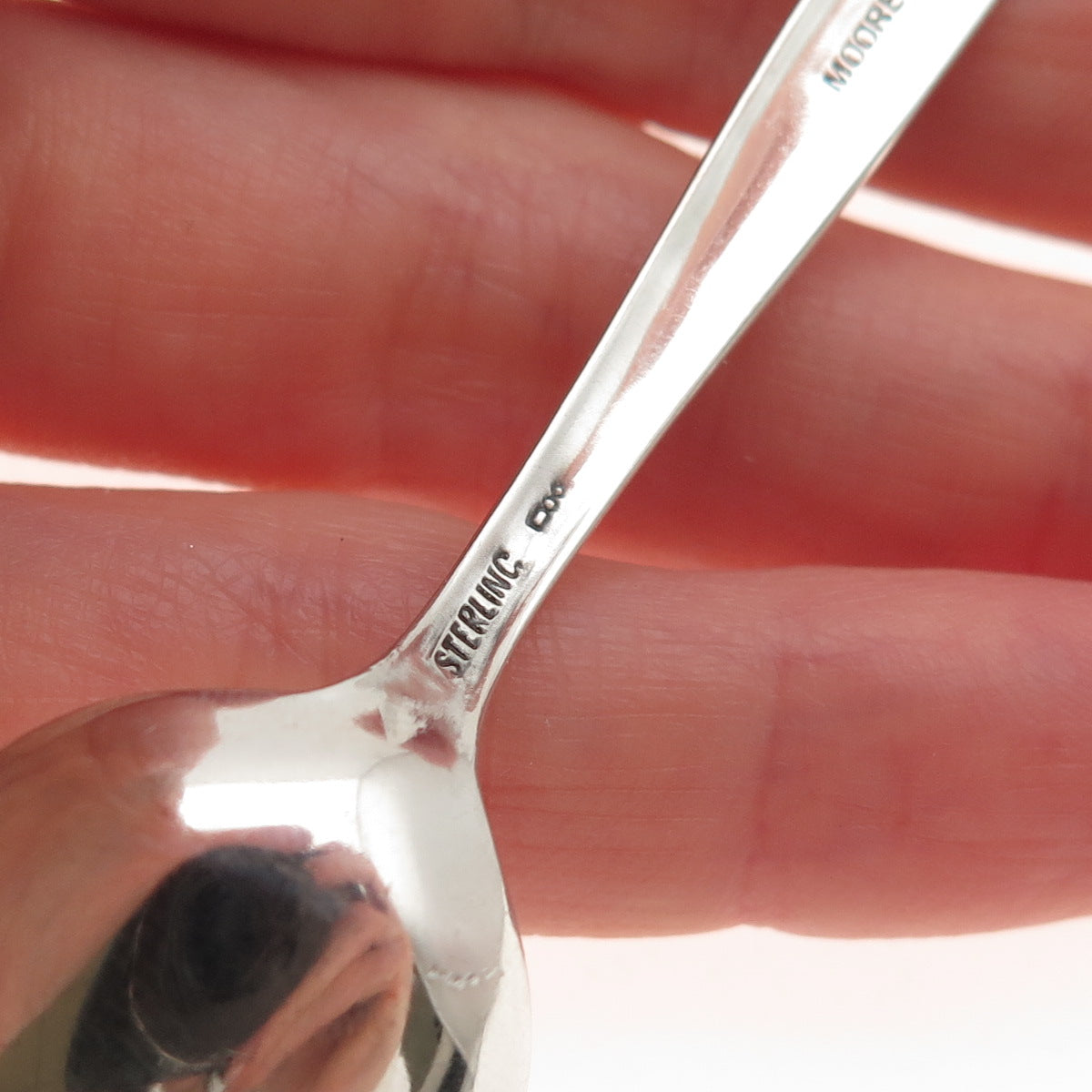 Dominick & Haff 925 Sterling Silver Antique Art Deco Washington DC Coffee Spoon