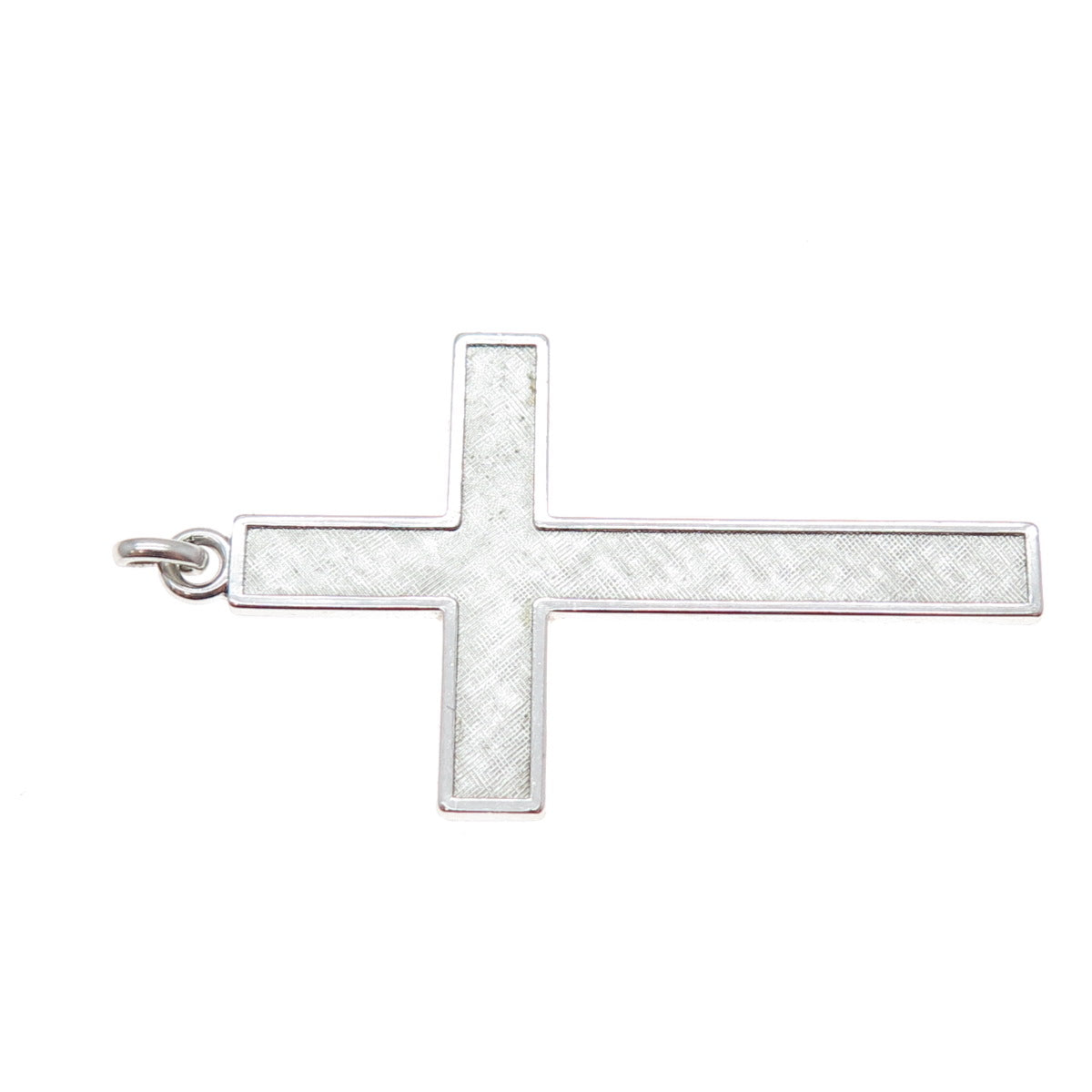 925 Sterling Silver Vintage Cross Religious Charm Pendant