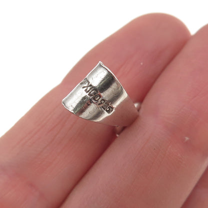 925 Sterling Silver Vintage Mexico Cross Charm Pendant