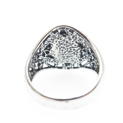 MG MICHAEL GOLAN 925 Sterling Silver Vintage Red Jasper Ethnic Ring Size 7.25