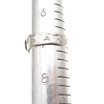 Didae 925 Sterling Silver Vintage Israel Starfish Oxidized Ring Size 7