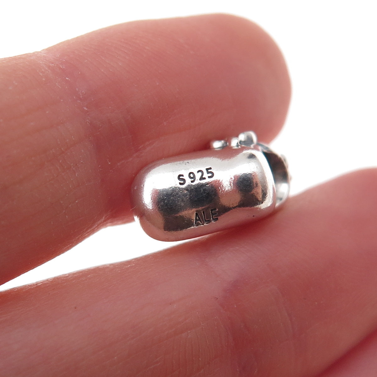 Pandora 925 Sterling Silver Santa's Stocking Slide Bead Charm