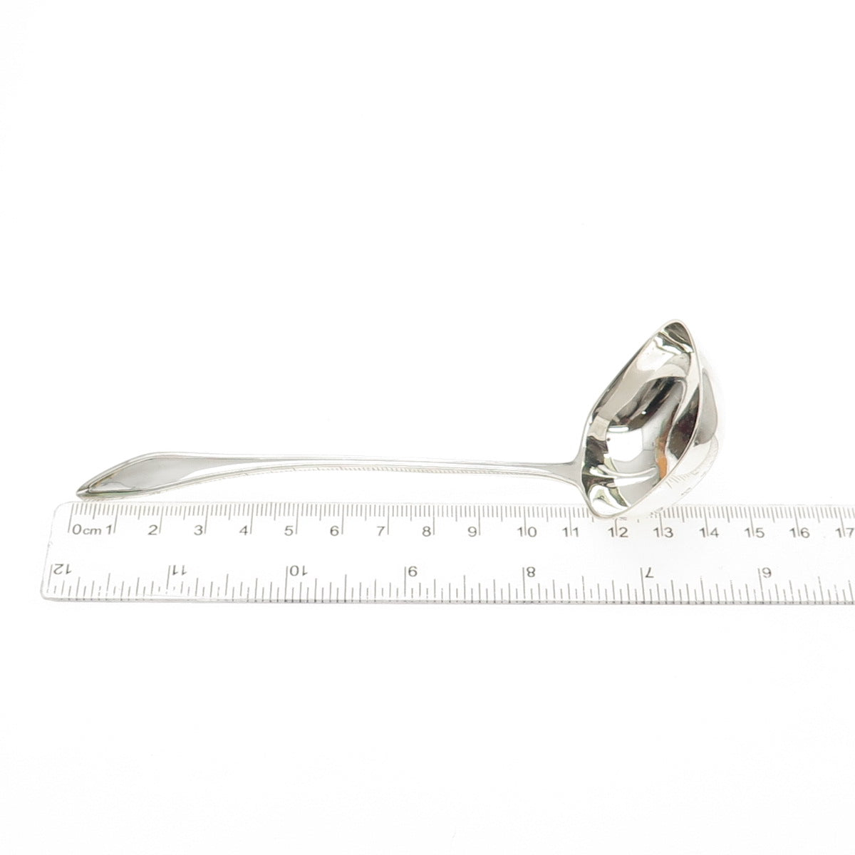 TOWLE 925 Sterling Silver Antique 1912 Mary Chilton Solid Piece Cream Ladle