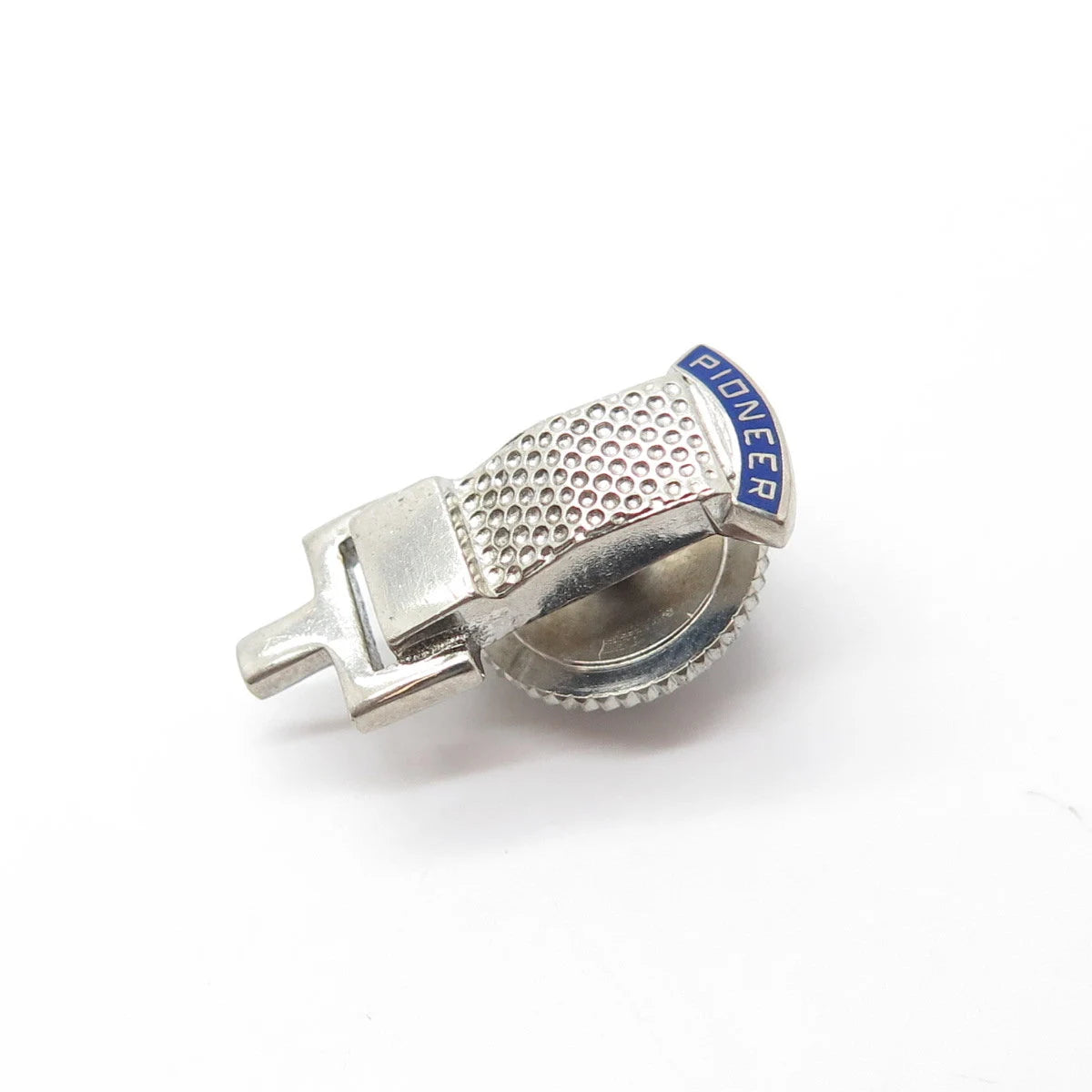 925 Sterling Silver Vintage Dieges & Clust Enamel Pioneer Lapel Pin