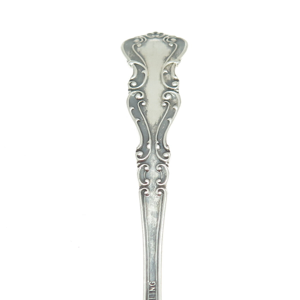 SIMPSON HALL & MILLER 925 Sterling Silver Antique 1898 Warwick Coffee Spoon