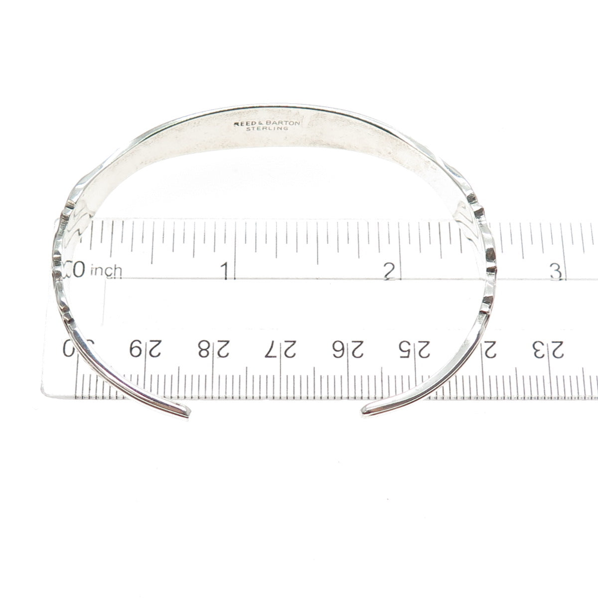 REED & BARTON 925 Sterling Silver Vintage 1955 Tara Adjustable Bracelet 6.5"