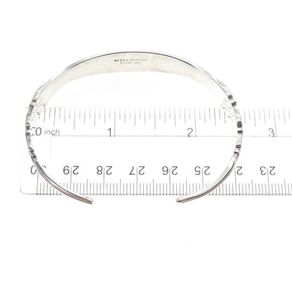 REED & BARTON 925 Sterling Silver Vintage 1955 Tara Adjustable Bracelet 6.5"