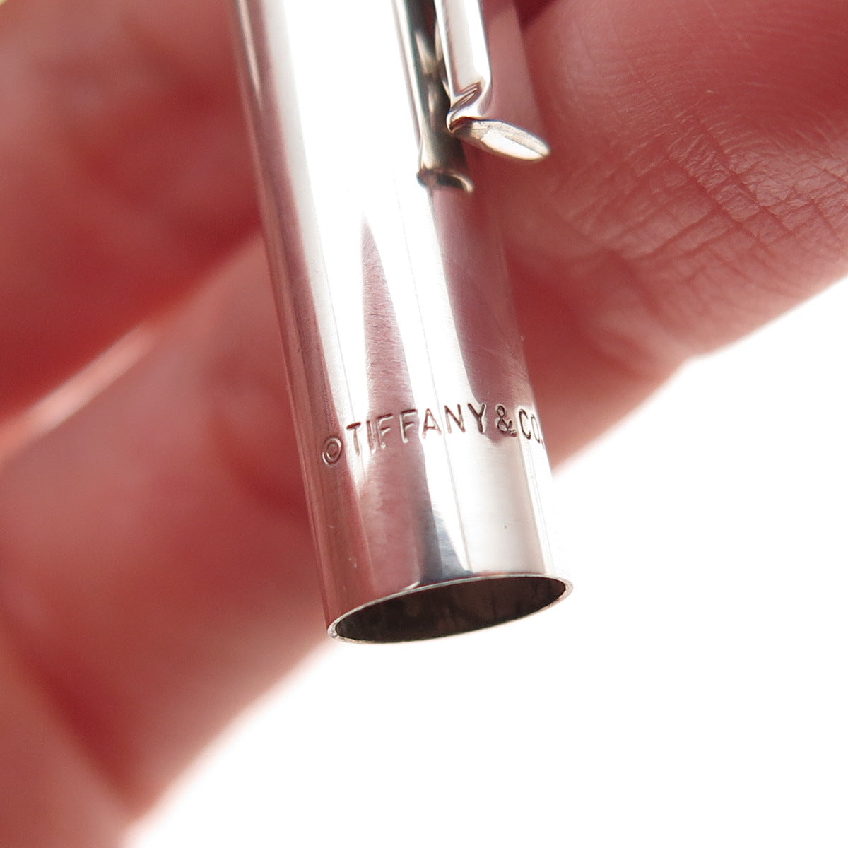 Tiffany & Co. 925 Sterling Silver Vintage T-Clip Ballpoint Pen