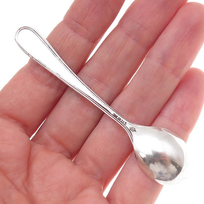 Webster Co. 925 Sterling Silver Antique Art Deco Salt & Spices Spoon