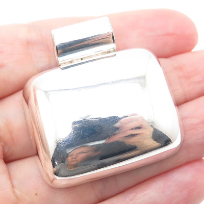 MWS Mark Wasserman Samara Sterling Silver Vintage Mexico Modernist Slide Pendant