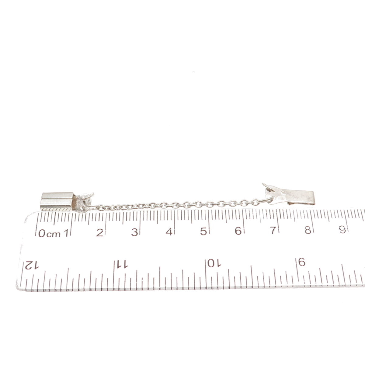 800 Silver Vintage Poland Bracelet / Necklace Box Lock Clasp