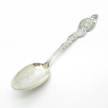 925 Sterling Silver Antique Art Deco George L. Vose NY States & Cities Spoon