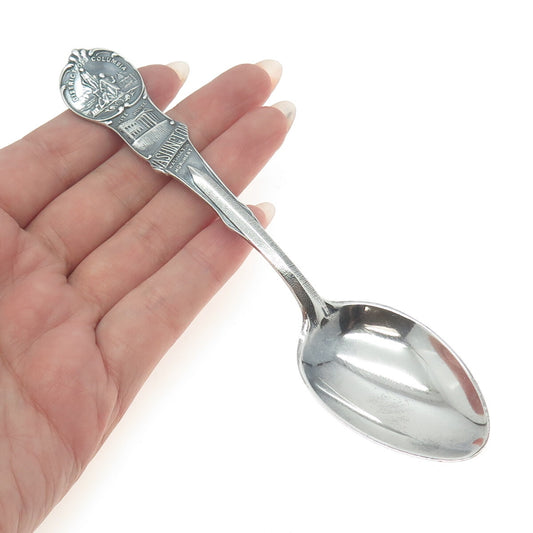 MECHANICS 925 Sterling Silver Antique Art Deco Washington Tea Spoon